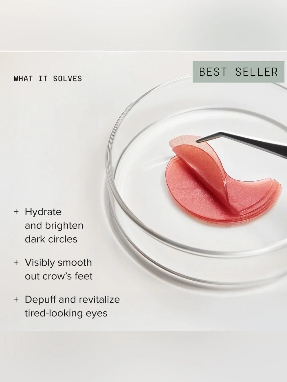 DRMTLGY Brightening Eye Masks — Peach Renewal Under-Eye Treatment